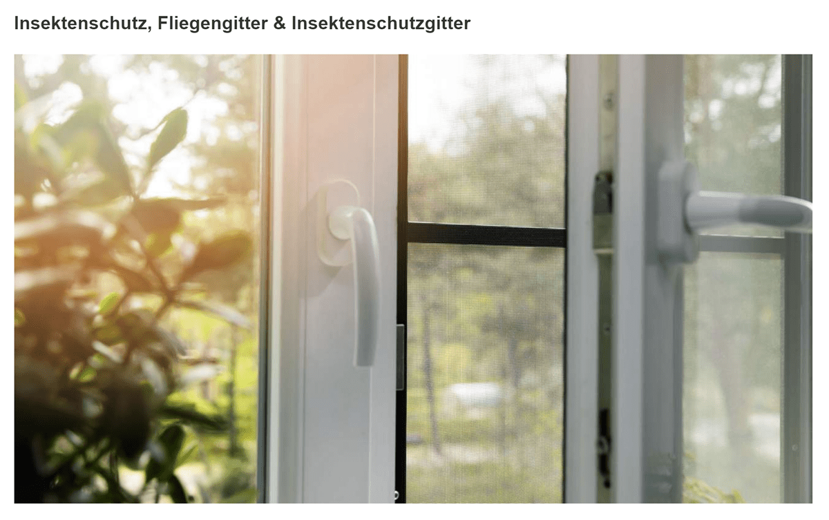 Insektenschutz Lauterstein ↗️ König ☎️: Insektenschutzgitter, Fliegengitter, Insektenschutztüren, Insektenschutzfenster
